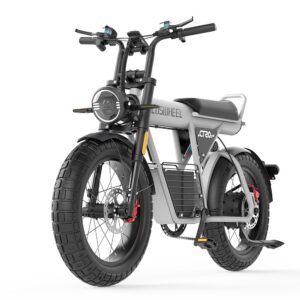 Off-road e-bike Equipped with super motor 1500W 60V27.5AH lithium battery 20"*5.0 fat tires Specially suitable for touring, sand, snow, mountains and other adventurous places.