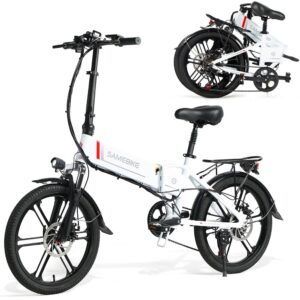 SAMEBIKE 20LVXD30-II-IT  electric bike  350W Folding bike 48V/10Ah lithium-ion battery cycle electric bicycle